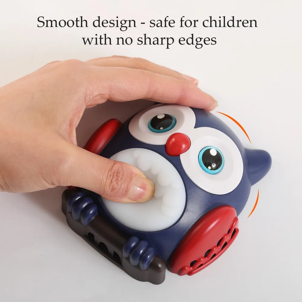 البومة المغناطيسي السيارات محس حركة ضوء الليل 2 الجناح تأثيرات الإضاءة ضوء دافئ مدور تصميم آمن سهل عصا / جبل المغناطيسي