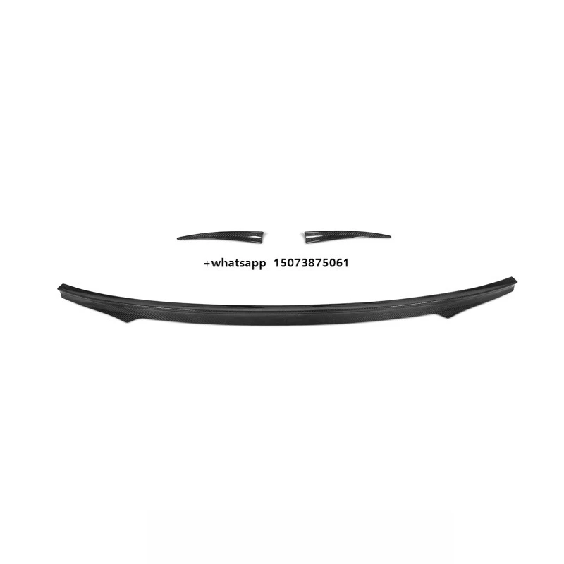 Paktechz Carbon Fiber Parts Trunk Lip Rear Spoiler for Levante