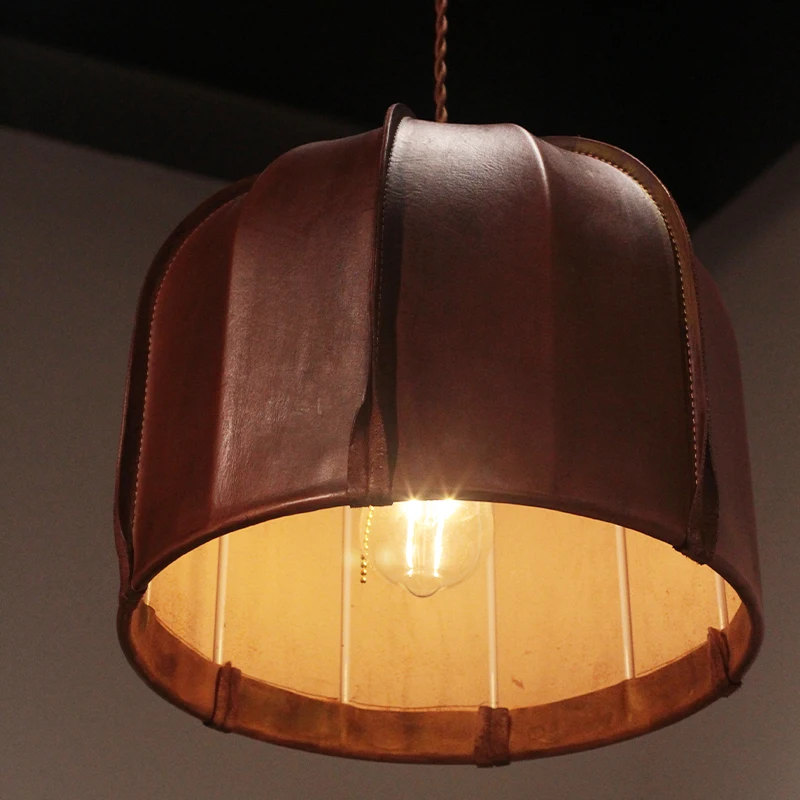 Fuzhong Industrial Bending Craft Dining Table Coffee Bar Art Space Restaurant Clothing Store Model Room Hanging Light