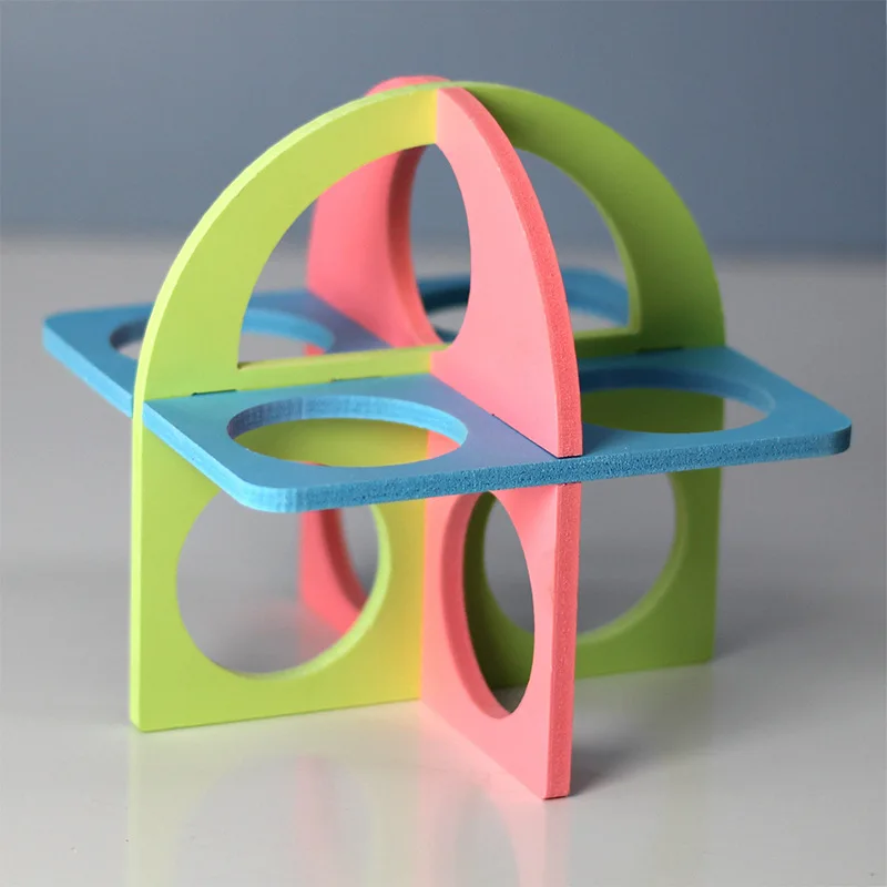 Juguete para Hámster, Circulo de Ejercicio, Puente Arcoíris Azul, Juguete para Hámster Golden Bear Dutch Pig, Suministros para Mascotas, Juguetes para Conejos y Cobayas