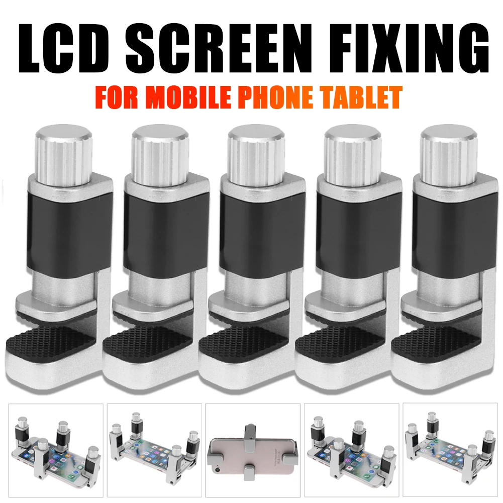 1-5PCS Adjustable Plastic Clip for Phone Repair LCD Display Screen Fixture Holder Clamp Phone Repair Maintenance Clamp Tool 