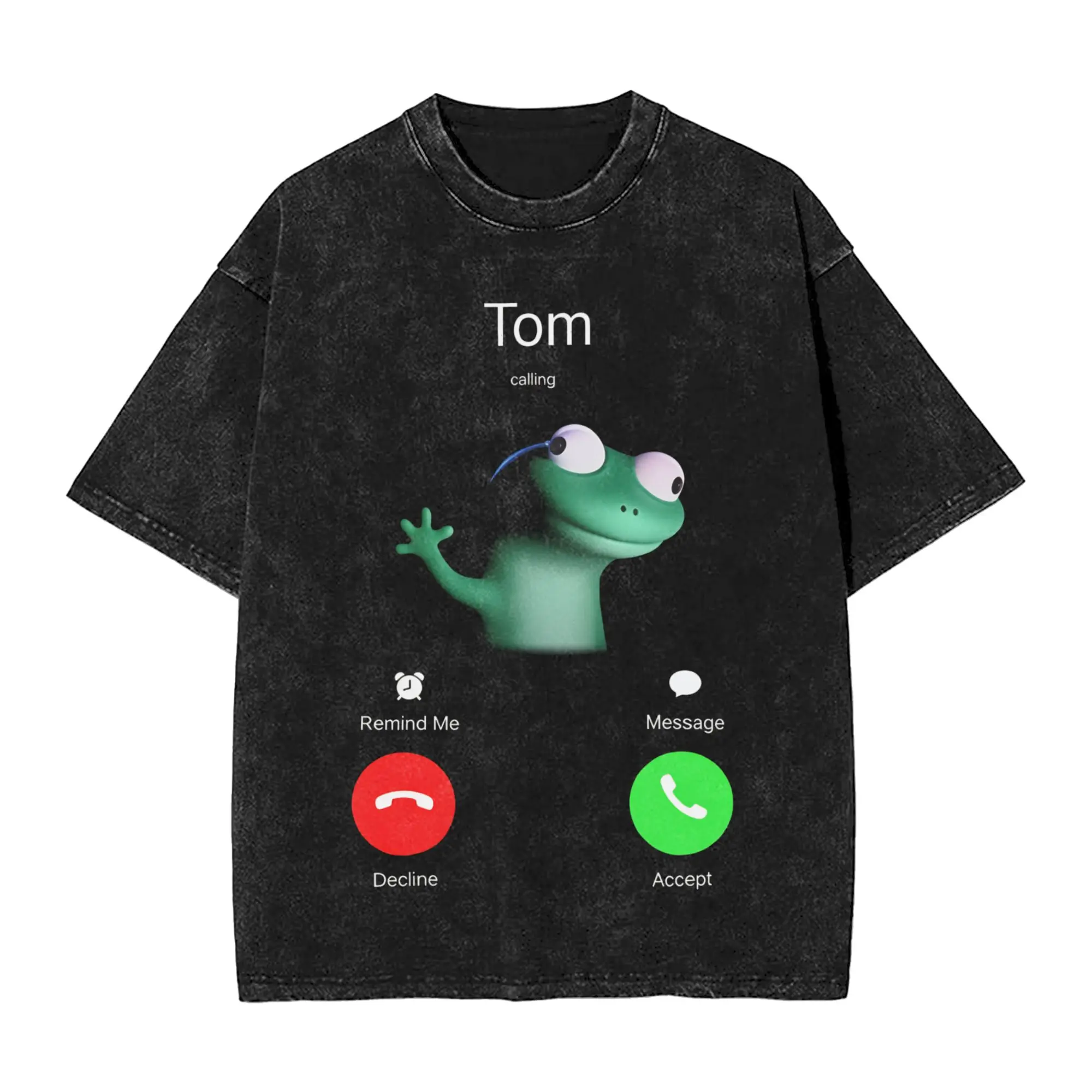 Hoppers Tom Lizard T-Shirt  Fashion T Shirts Short Sleeve Y2K Basic Tops Summer Cotton O Neck Big Size Clothing