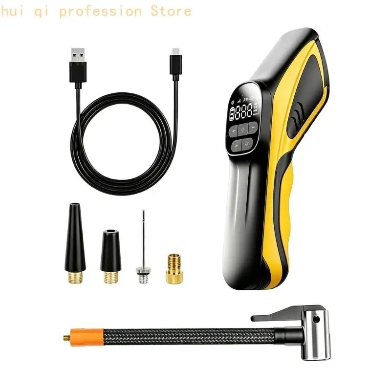 Advanced Electronic Air Compressor With 5V Type C Port And 10.3 Pressure Limit For All Vehicles H8WE