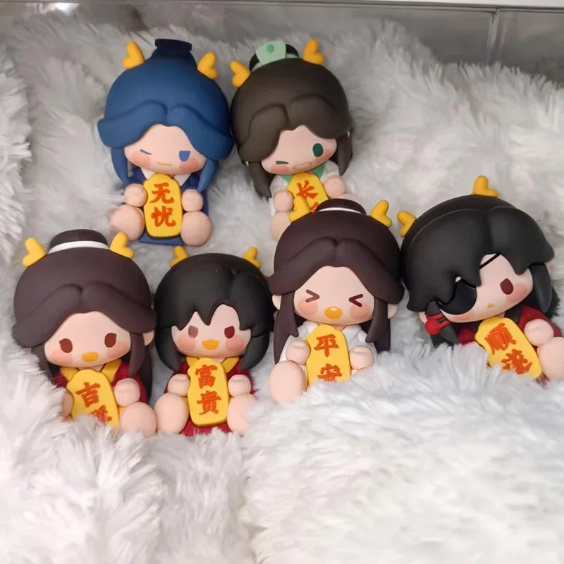 Blind Box New Tian Guan Ci Fu Hua Cheng Xie Lian Tgcf Ryuhe New Jubilee Series Qingxuan Lingwen Surprise Box Doll Xmas Toys Gift