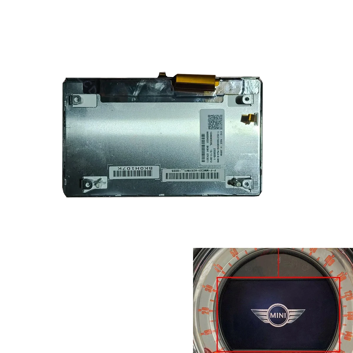 6.5 inch LCD Display T-55315GD065HU for Mini Cooper R55 R56 R57 R58 R59 R60 R61 Navigation GPS Radio Repairment