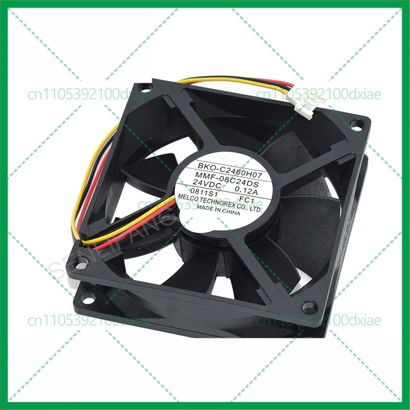 

Новый охлаждающий вентилятор для сервера Melco MMF-08C24DS 24 В постоянного тока 0,12 А 80x80x25 мм 3-проводной