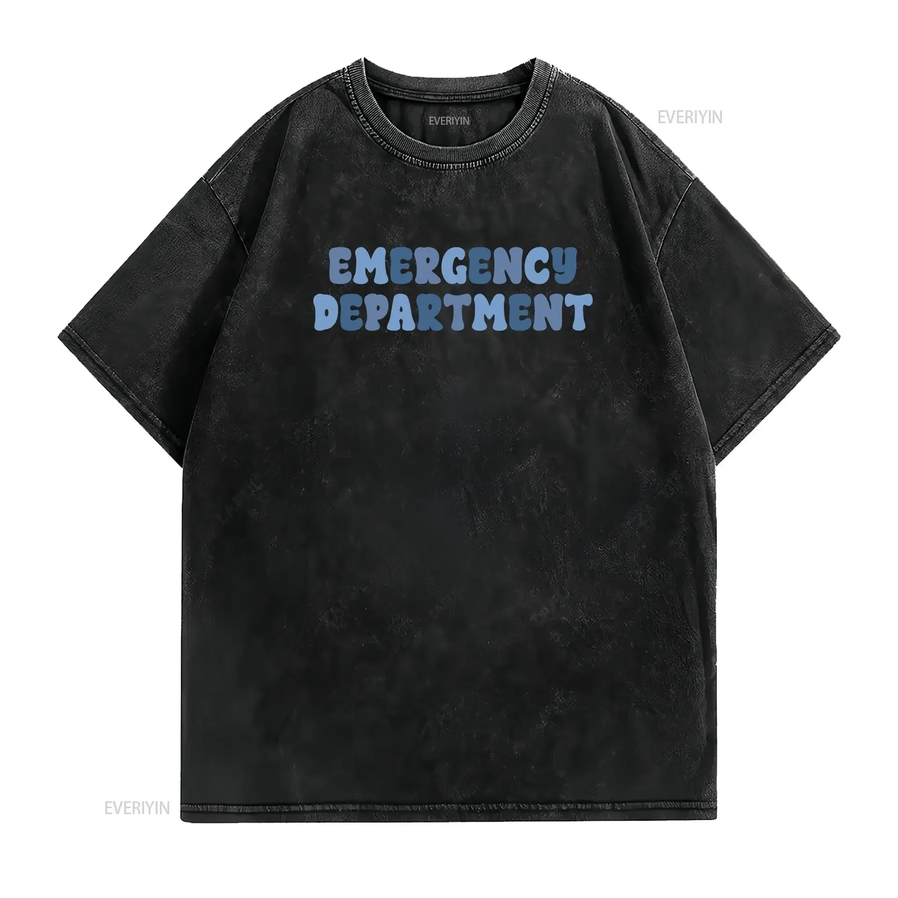 Emergency DepartmenT T Shirt ER Nurse Room Tech Grad vintage Washed graphic Comfortable Soft designer clothes fashion