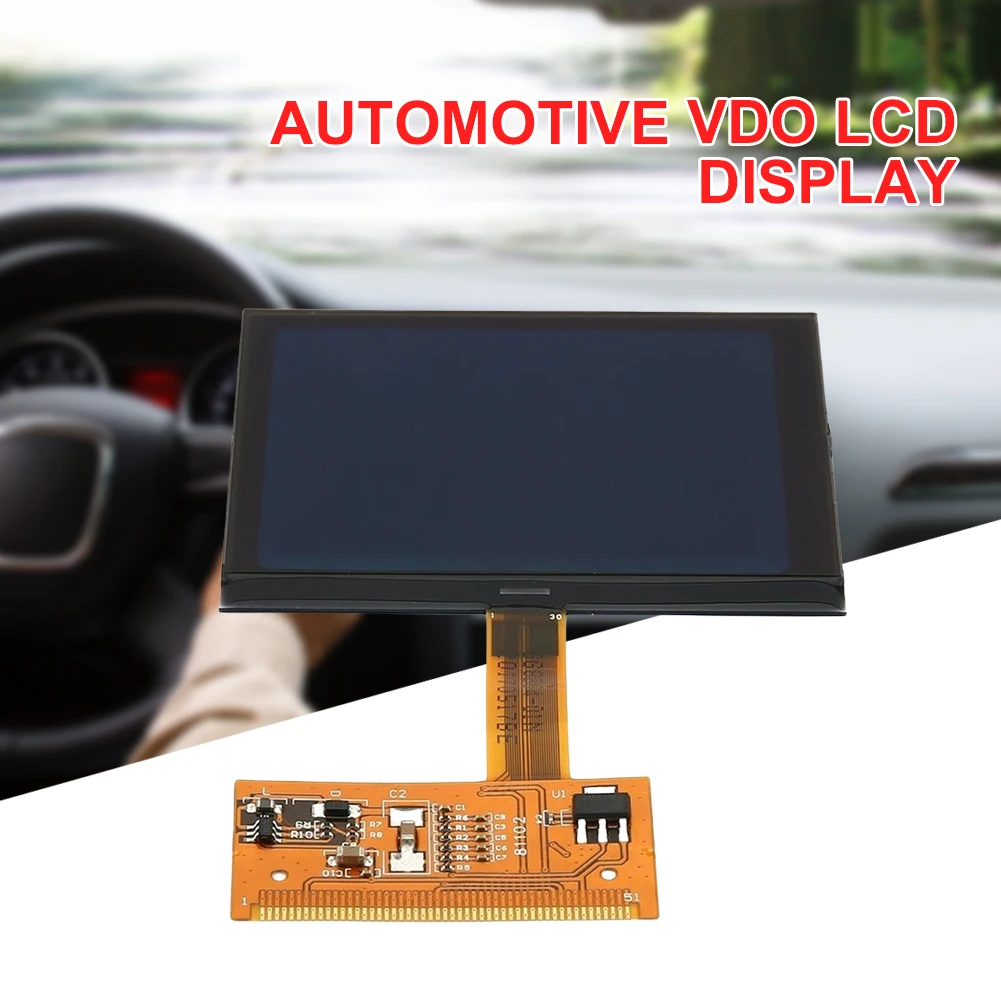 Car Monitor Screen High Definition Instrument Cluster LCD Screen Replacement LCD Display for Audi A3 A6 TT