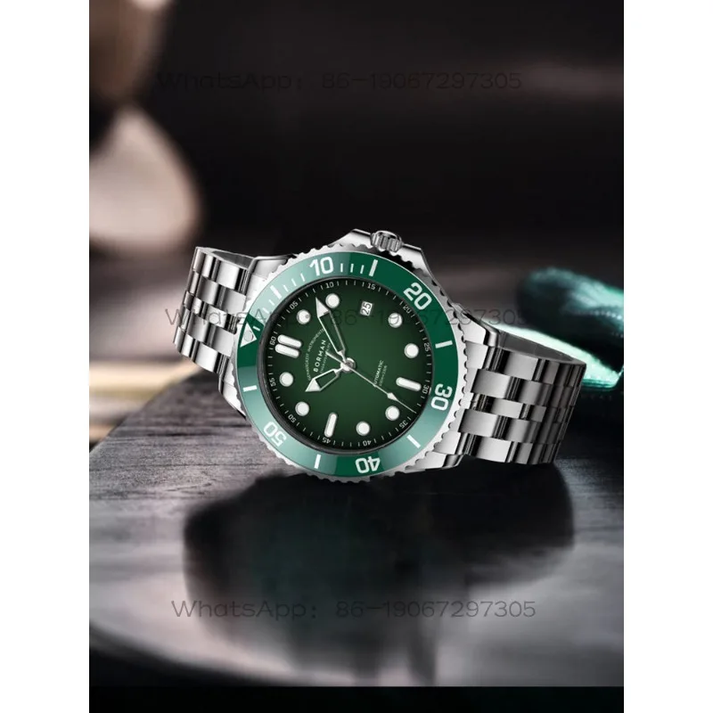 Mechanical Watch Men's Watch Fully Automatic Luminous Waterproof Stainless Steel Watch