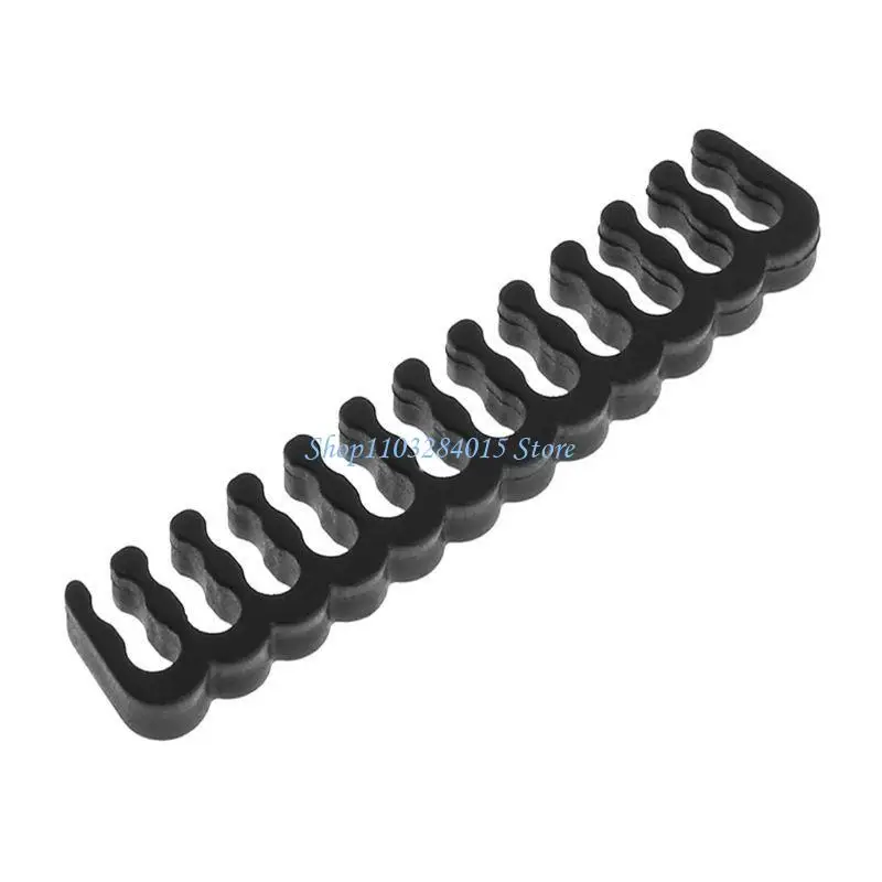 R6FF PP Cables Comb Clamp Clip Dresser for 2.5-3.2mm PC Power Cables Wiring for PC GPU 4/8/6 /24Pin Collect Clips