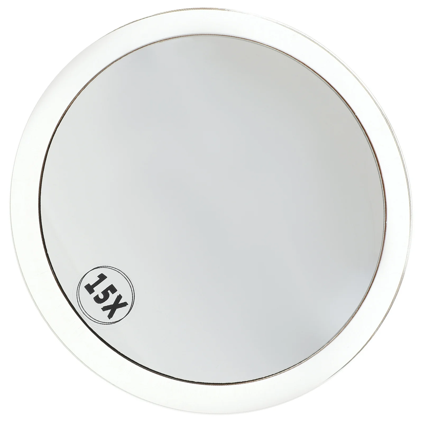 Travel Size Magnifying Makeup Mirror Suction Cup for Bathroom Wall Single Sided Hd Non Distorted Reflection