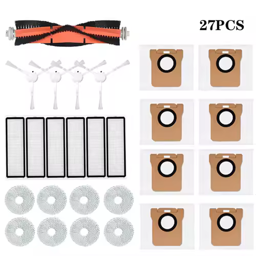 For Xiaomi Robot Vacuum X10+ X10 Plus B101GL Spare Parts Accessories Main Side Brush Hepa Filter Dust Bag Rag Mop Stand Dust Box - Image 11