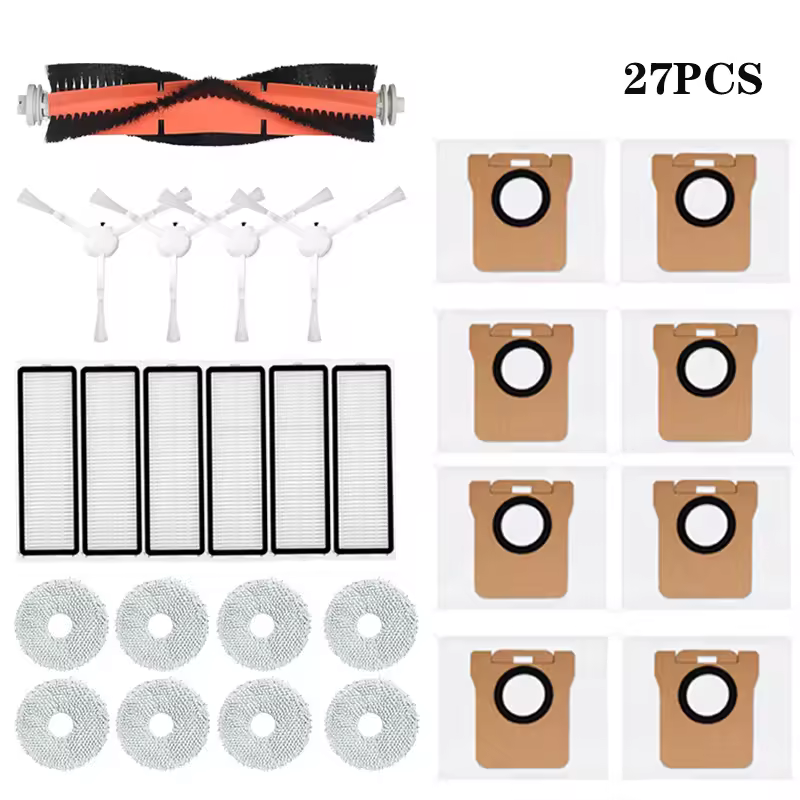 For Xiaomi Robot Vacuum X10+ X10 Plus B101GL Spare Parts Accessories Main Side Brush Hepa Filter Dust Bag Rag Mop Stand Dust Box - Image 11