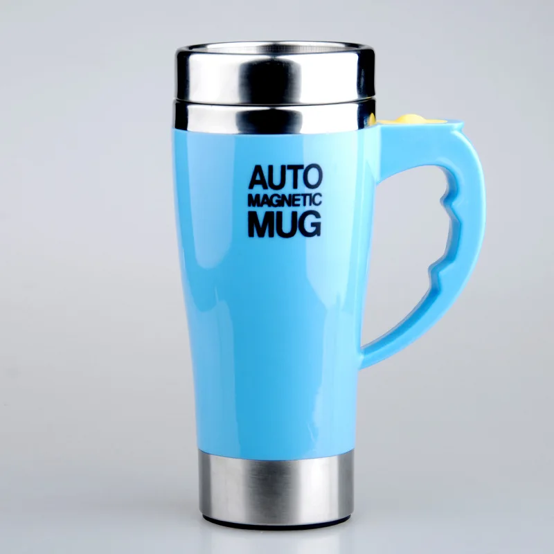 Automatic Self Stirring Magnetic Mug, Electric Auto Magnetic Coffee Mug, Auto Mixing Juice Milk Cup, Stainless Steel, 401-500ml