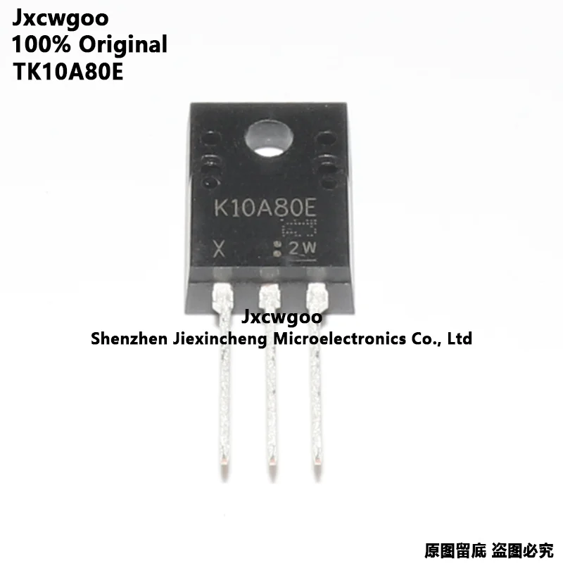 10PCS  100% New Imported Original TK4A80E K4A80E TK5A80E K5A80E TK6A80E K6A80E TK10A80E K10A80E TO-220F MOS FET 800V