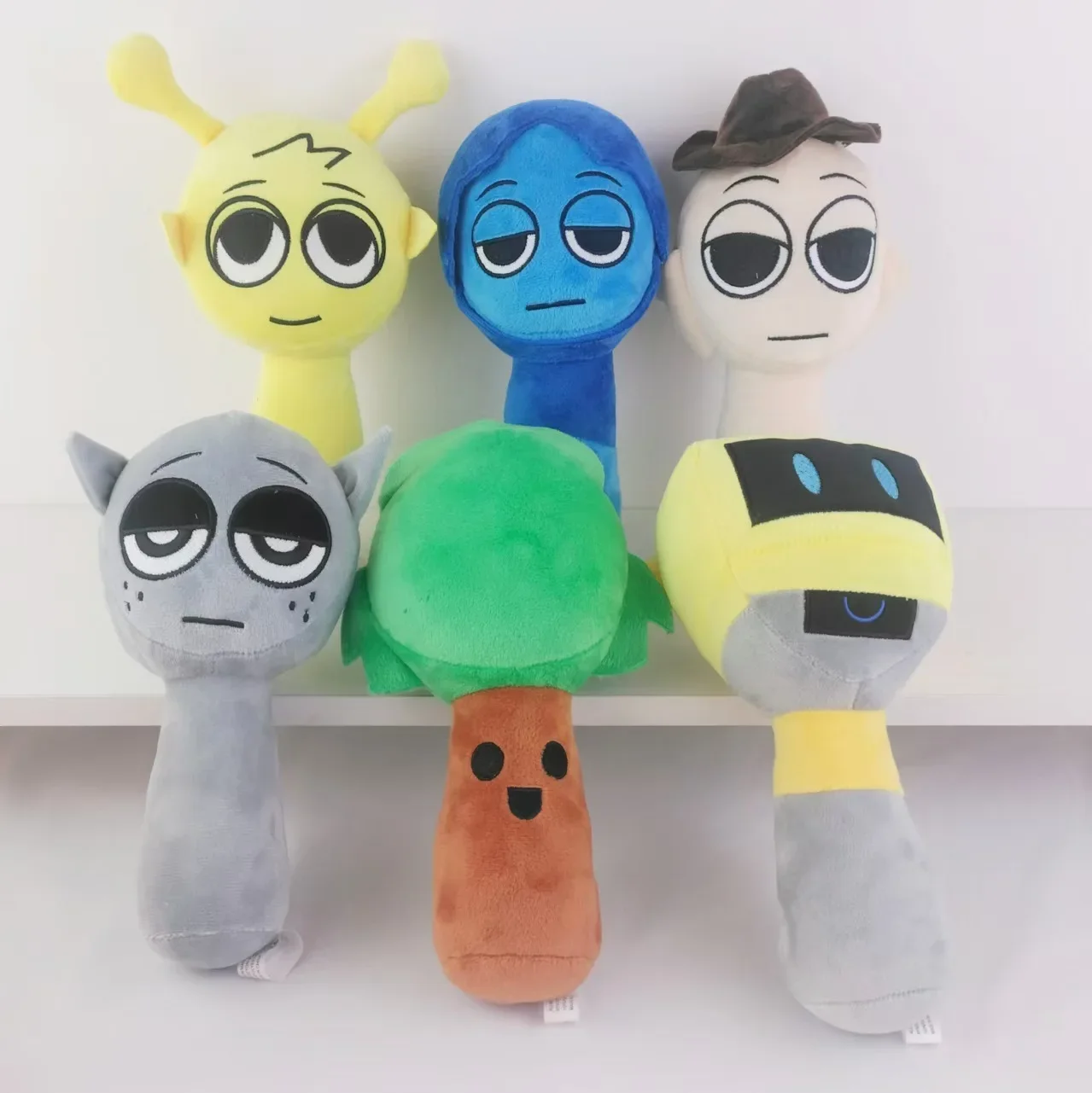 Sprunki Plush Toys Sprunki Incredibox Plush Doll Sprunki Game Cartoon Pillow Stuffed Dolls Christmas Gift