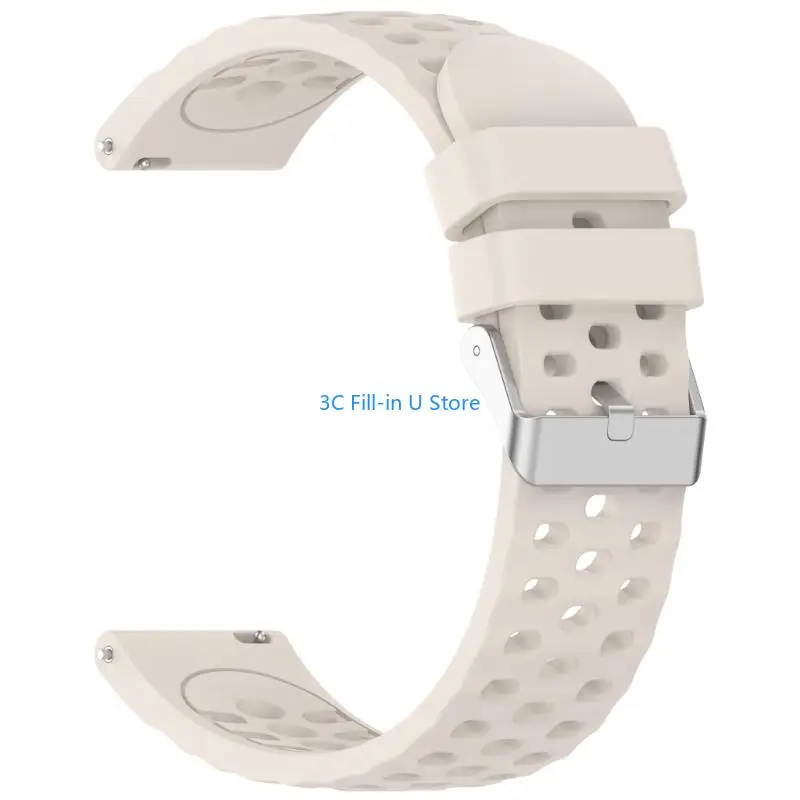 G8TA Soft Silicone Watch Straps Band 20mm Width for Active 3 Replacement