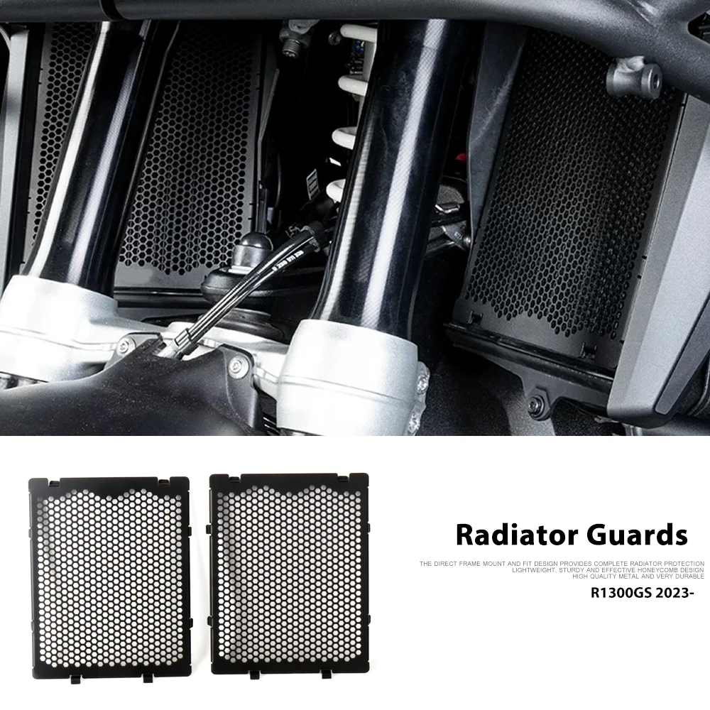 

For BMW R1300GS Adventure R 1300 GS r1300gs ADV 2023 2024 2025 Motorcycle Radiator Guard Engine Cooler Grille Cover Protection