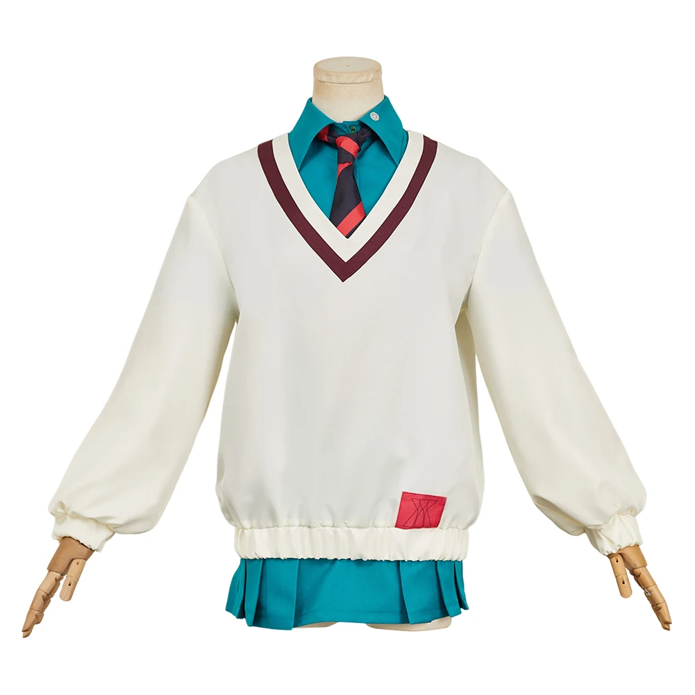 Amate Yuzuriha Cosplay Anime Mobile Suit Gundam (2025) Costume School Uniform Outfits Skirt Stockings Halloween Carnival Suit