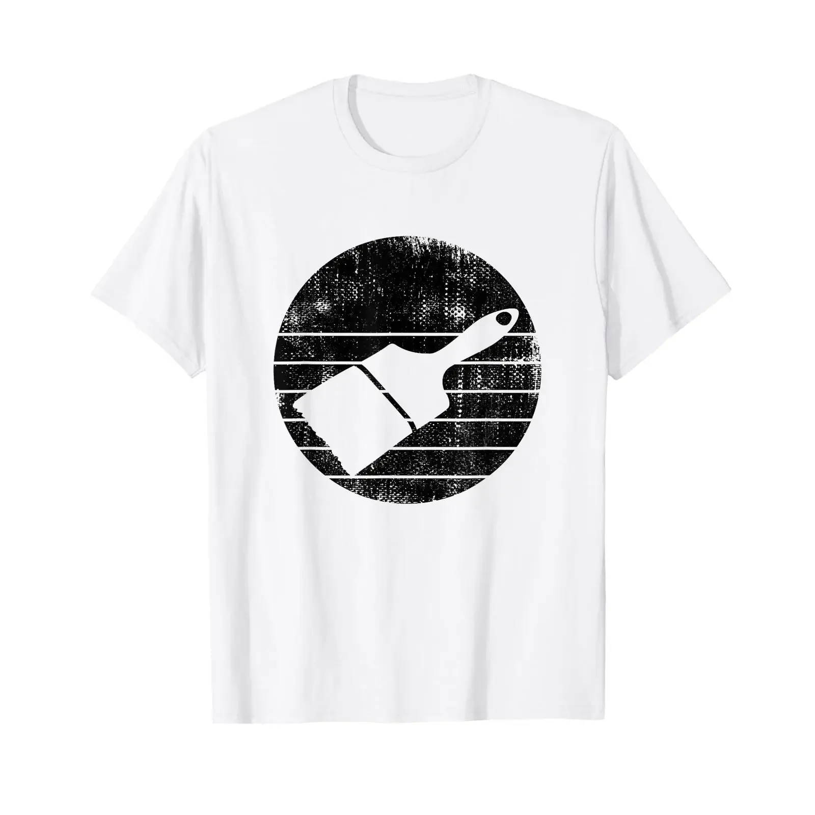 Painting Brush Tradesman Craftsmanship T Shirt vintage Washed Stretched Unisex Stylish fashion Soft Breathable