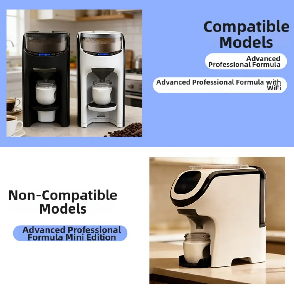 

2 шт. дозаторы для молока для вспенивателя молока Baby Brezza, сменные воронки, аксессуары для вспенивателя молока