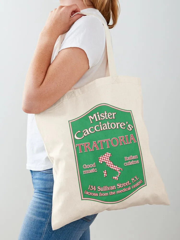 Mister Cacciatore's Tote Bag Gift bag canvas tote bags women bag