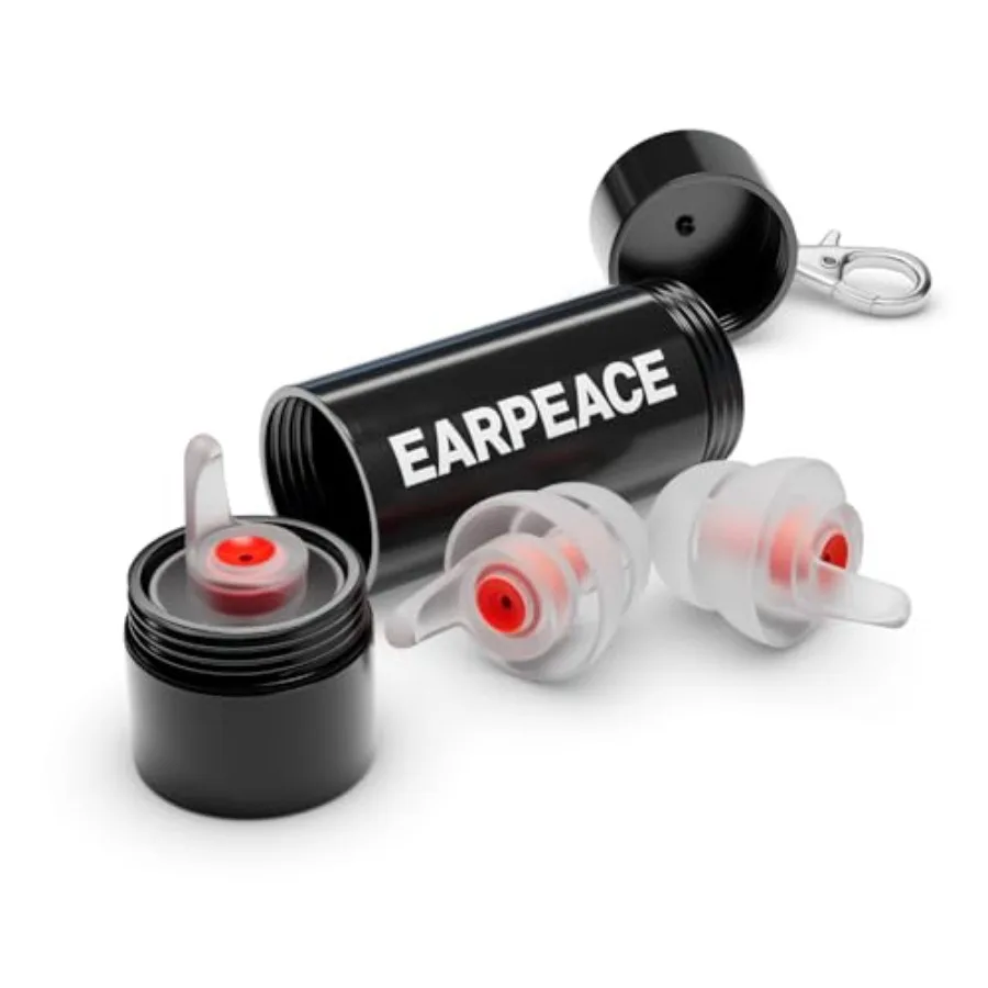 

EARPEACE Music - Защитные наушники для концертов - Высококачественные беруши для живых выступлений и музыкантов с шумоподавлением до 26 дБ - Reu