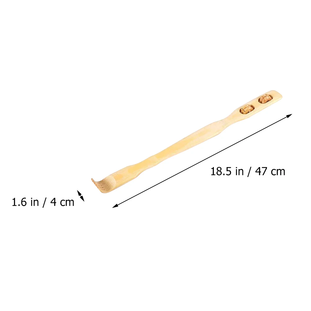 

5Pcs Back Scratcher Bamboo Telescoping Scratcher for Self Massager Smooth Skin Safe Design Ideal Gift