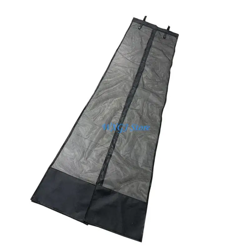 

37JE Mesh Door Screen Quick Installation Mosquito Resistant Door Screen Large for Outdoor Enthusiasts