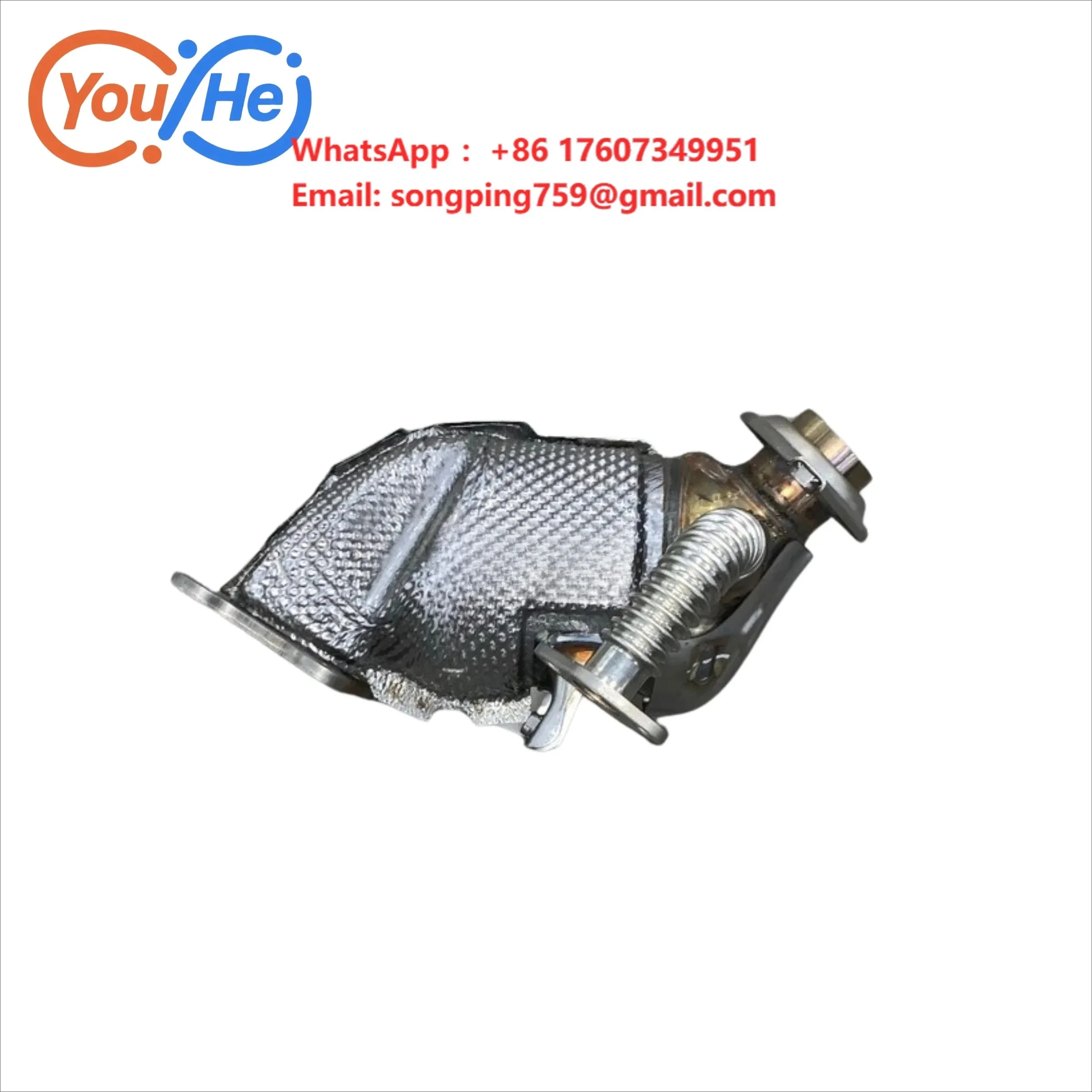 New Three-Way Catalytic Converter BYD QUZHUJIAN 05 (1st Gen) 2022- Euro V Gasole Universal Fitment Part Numbers 13396226-00