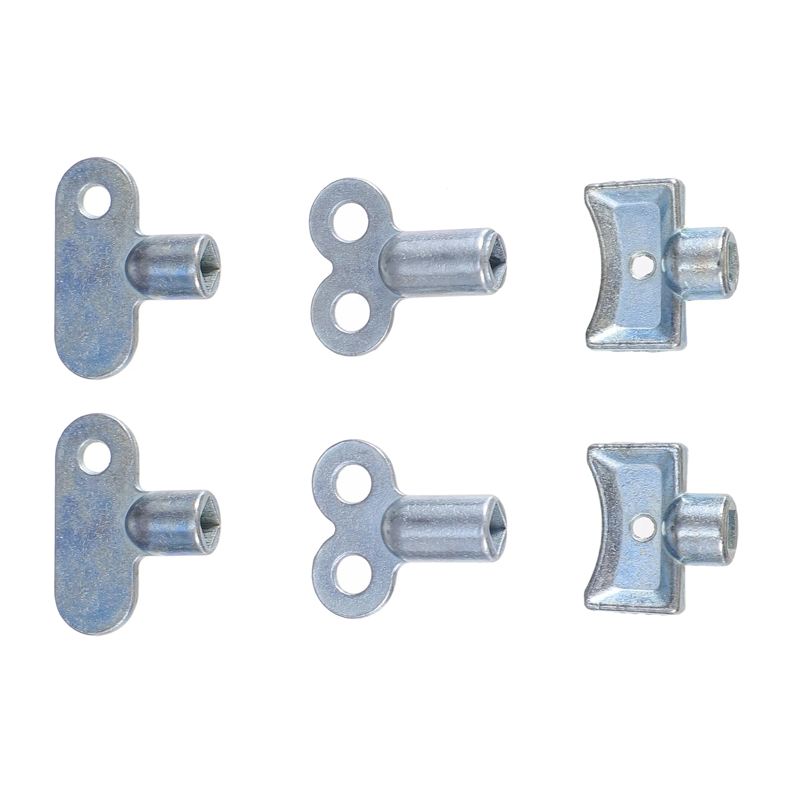 

6pcs Radiator Vent Key Zinc Alloy Air Release Tool Corrosion Resistant Universal Exhaust Valve For Water Radiators Plumbing