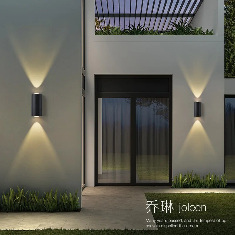 

Indoor and outdoor general wall lamp Outdoor waterproof garden exterior wall lamp