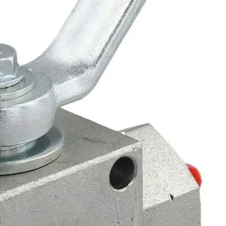 High Pressure Hydraulic Valve Carbon Steel Valve Hydraulic Ball Valve Temperature Range -20 90 for rugged Construction