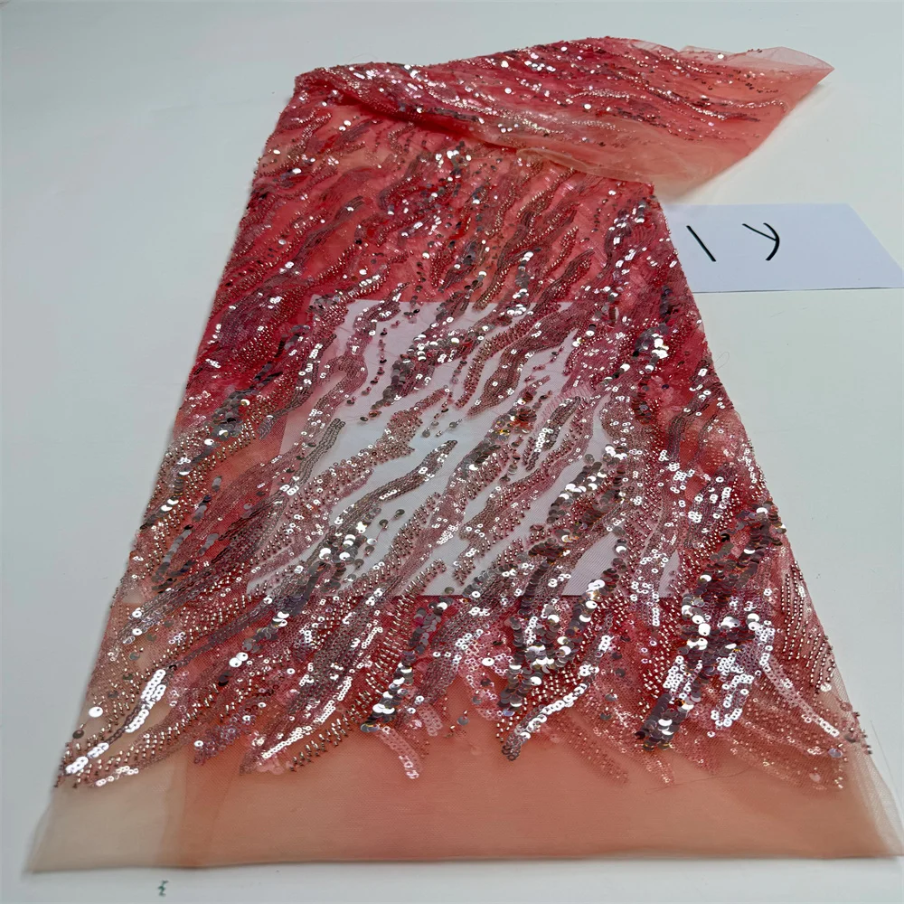 الأفريقي مطرز العريس أقمشة الدانتيل 2025 جودة عالية الفرنسية شبكة نسيج الدانتيل الترتر النيجيري أقمشة الدانتيل لخياطة فستان الزفاف