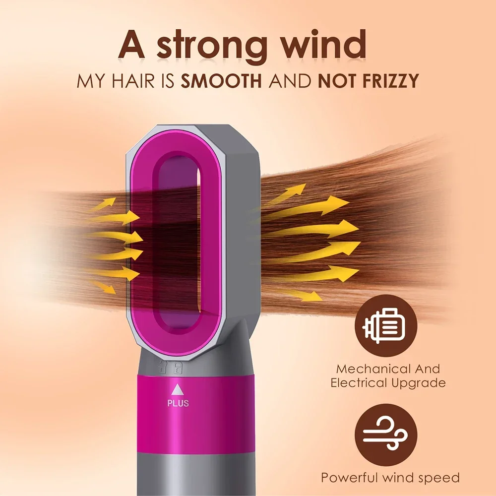 5 in1 مجفف شعر متعدد مصفف شعر مكواة تجعيد مكواة فرد الشعر مع فرشاة شعر مجفف شعر مجفف شعر مصفف شعر متعدد الطراز #3