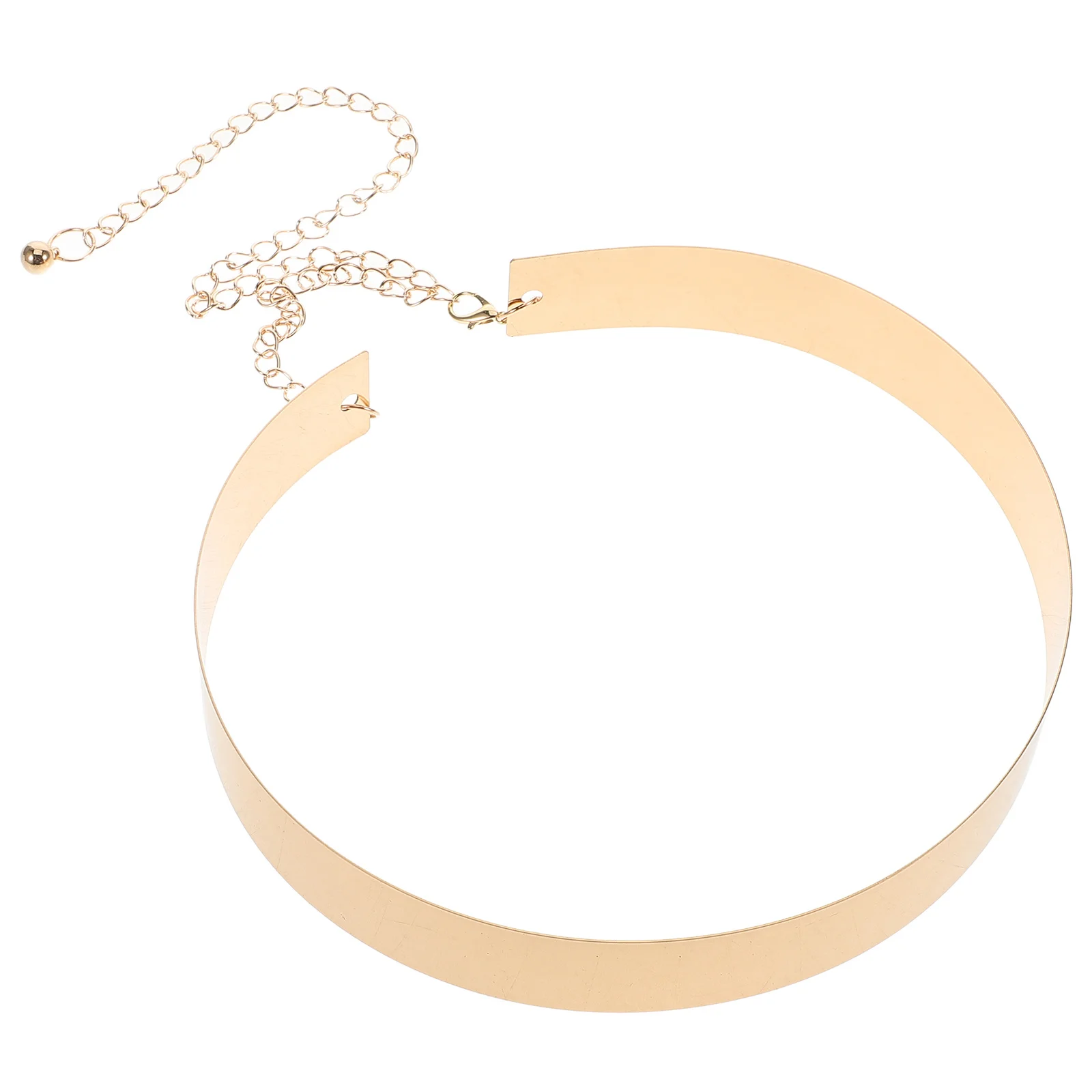 

Wide Metal Waistband Gold Dress Belt Shiny Adjustable Women Dress Belt Waist Chain Fashion Jewelry Wedding Formal Occasion