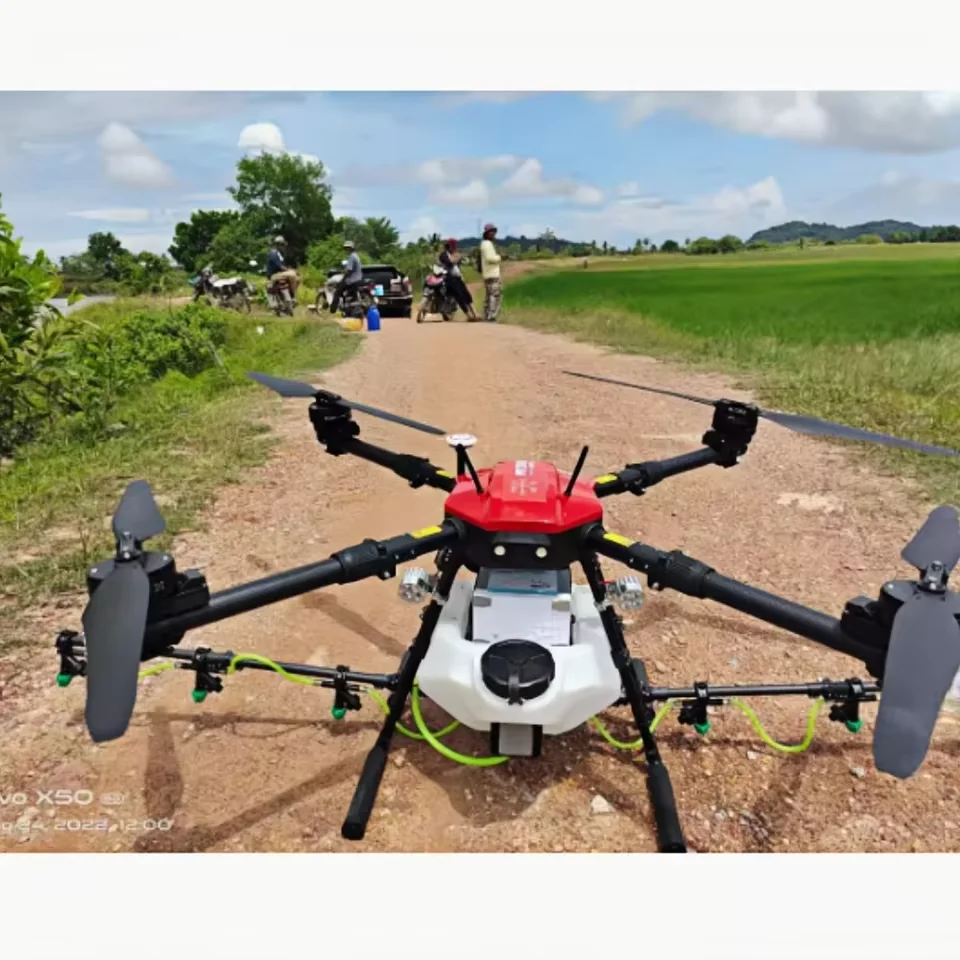 DPEFT E410P 10L Neue Landwirtschafts-Quadcopter-Drohne mit Agricola Sprühdrohnen-Zubehör - Drohne 10L Liter Rahmen