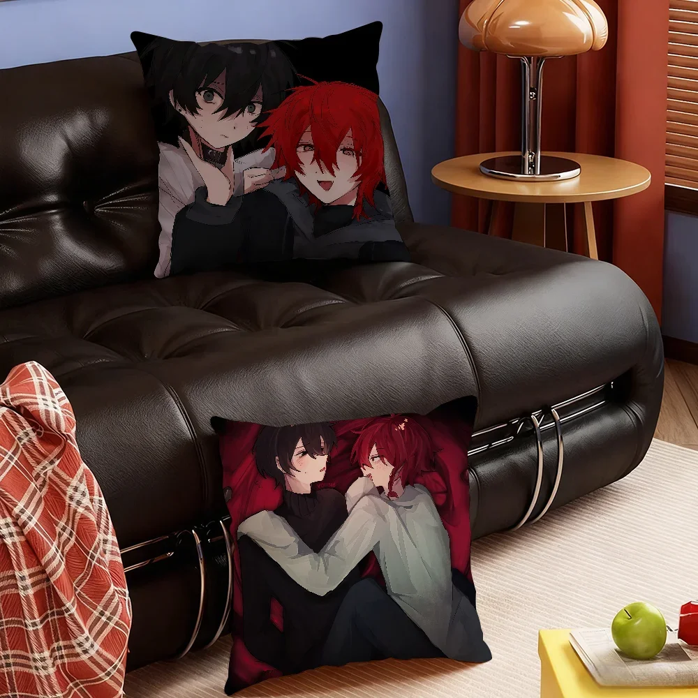 Game Z-Zeno Remake cushion cover Soft Smooth Pillow Case Hidden Zipper Washable Decorative Couch Office Gift