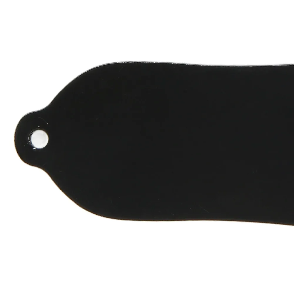 ​Black ​Truss Rod Cover​ With Screws ​Bell-Shaped​ ​Guitar Truss Rod Cover​ ​Flower Pattern​ ​Metal Cover Plate​
