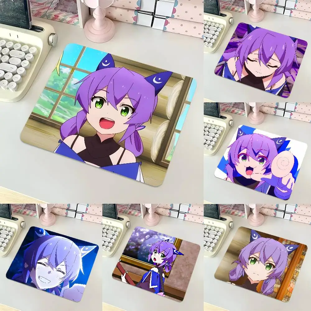 Tapis de souris Flatorte, petit modèle avec bords renforcés, idéal pour les joueurs, tapis de bureau pour ordinateur, forme rectangulaire, antidérapant, en caoutchouc.