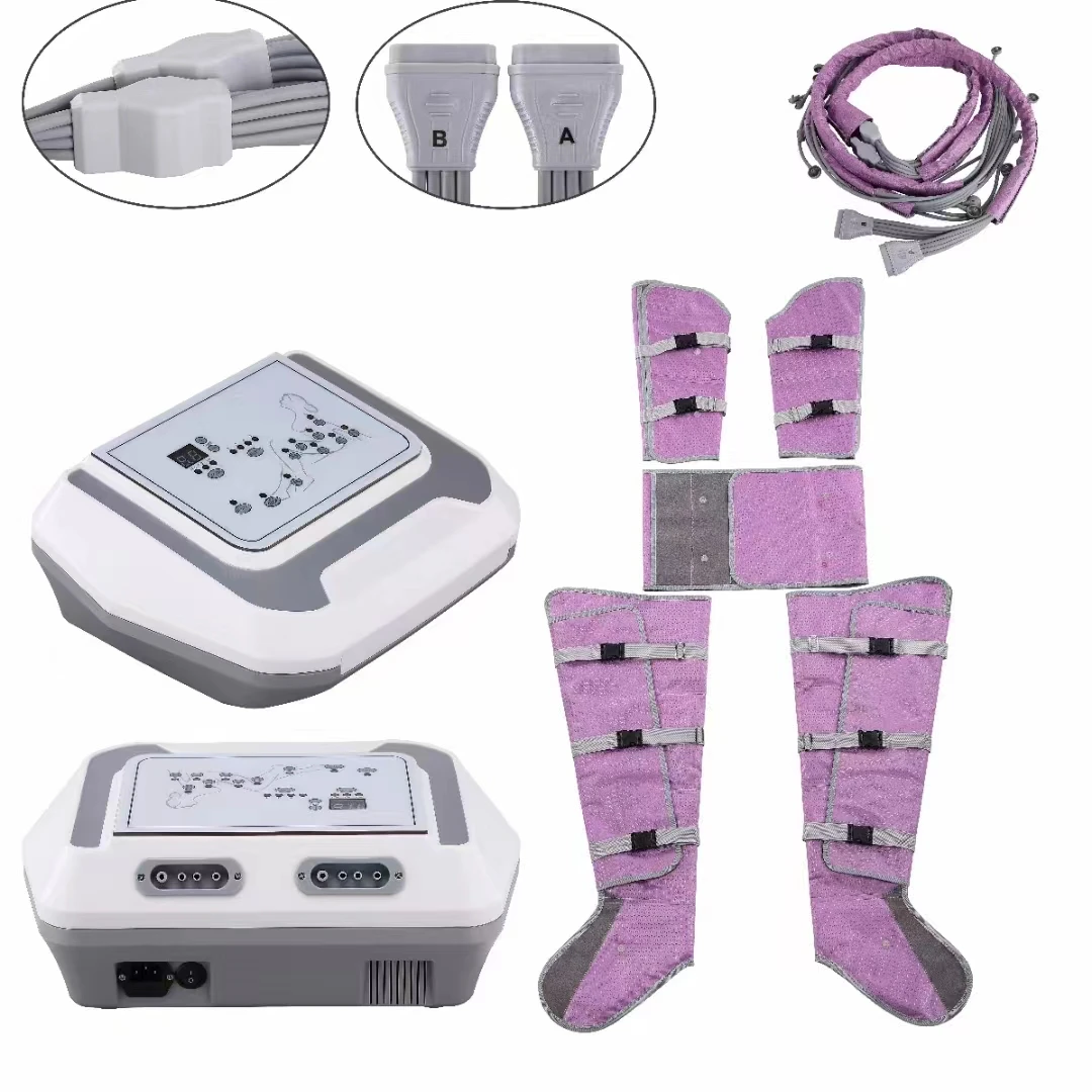 2023 3 In 1 Lymph Drainage Suit Detox Presoterapia Machine Pressotherapy Lymphatic Drainage Massage Pressotherapy Machine