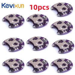 10 PCS LilyPad CR2032 Bateria Módulo de montagem de suporte de bateria de célula tipo moeda