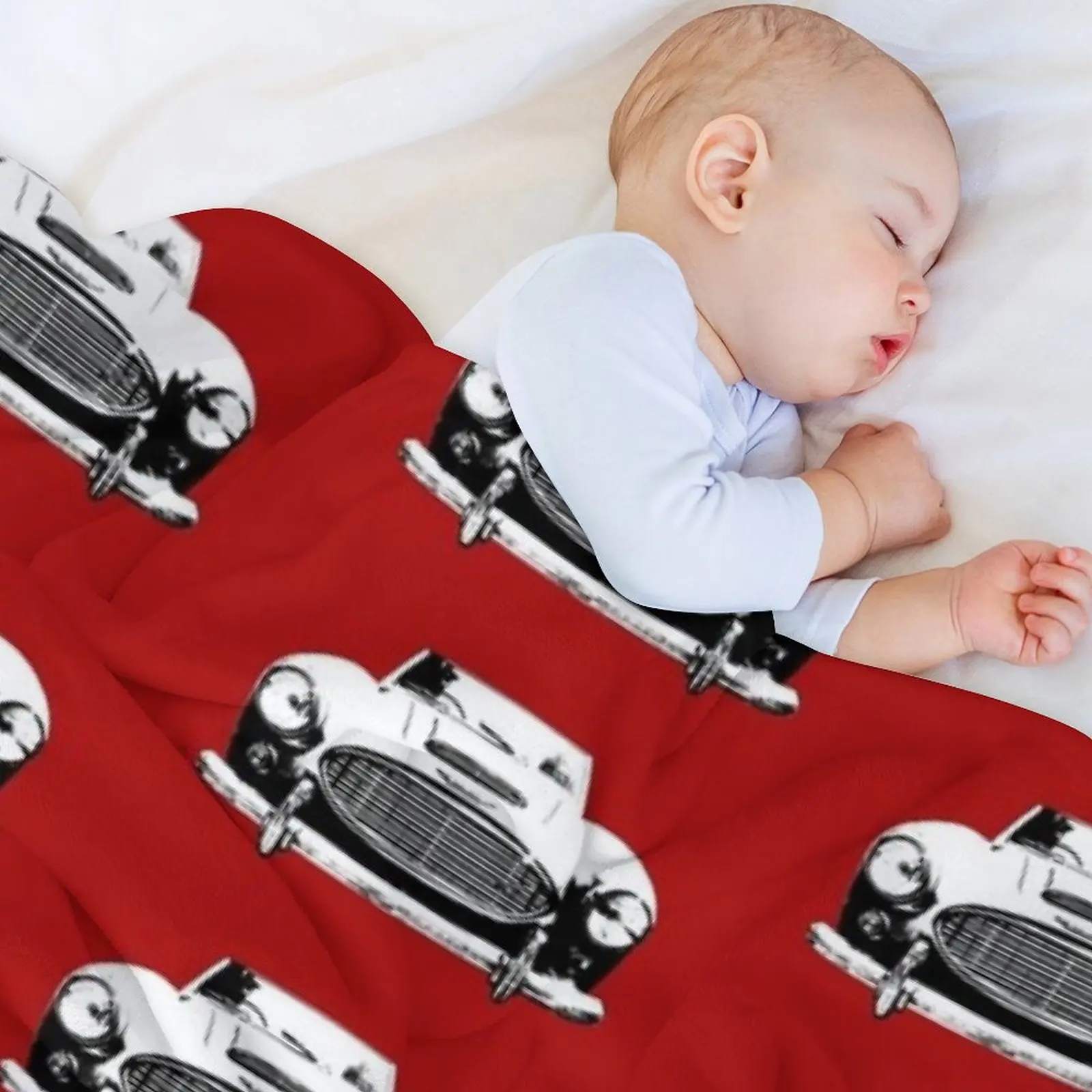 أوستن هيلي 3000 1960s السيارة الكلاسيكية البريطانية قطعة واحدة أبيض وأسود رمي بطانية فروي مخصص تأثيري أنيمي البطانيات #5