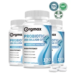 300 Billion Probiotics Contain Prebiotics and Digestive Enzymes Improve Intestinal Digestion and Support Immune Health Slimming