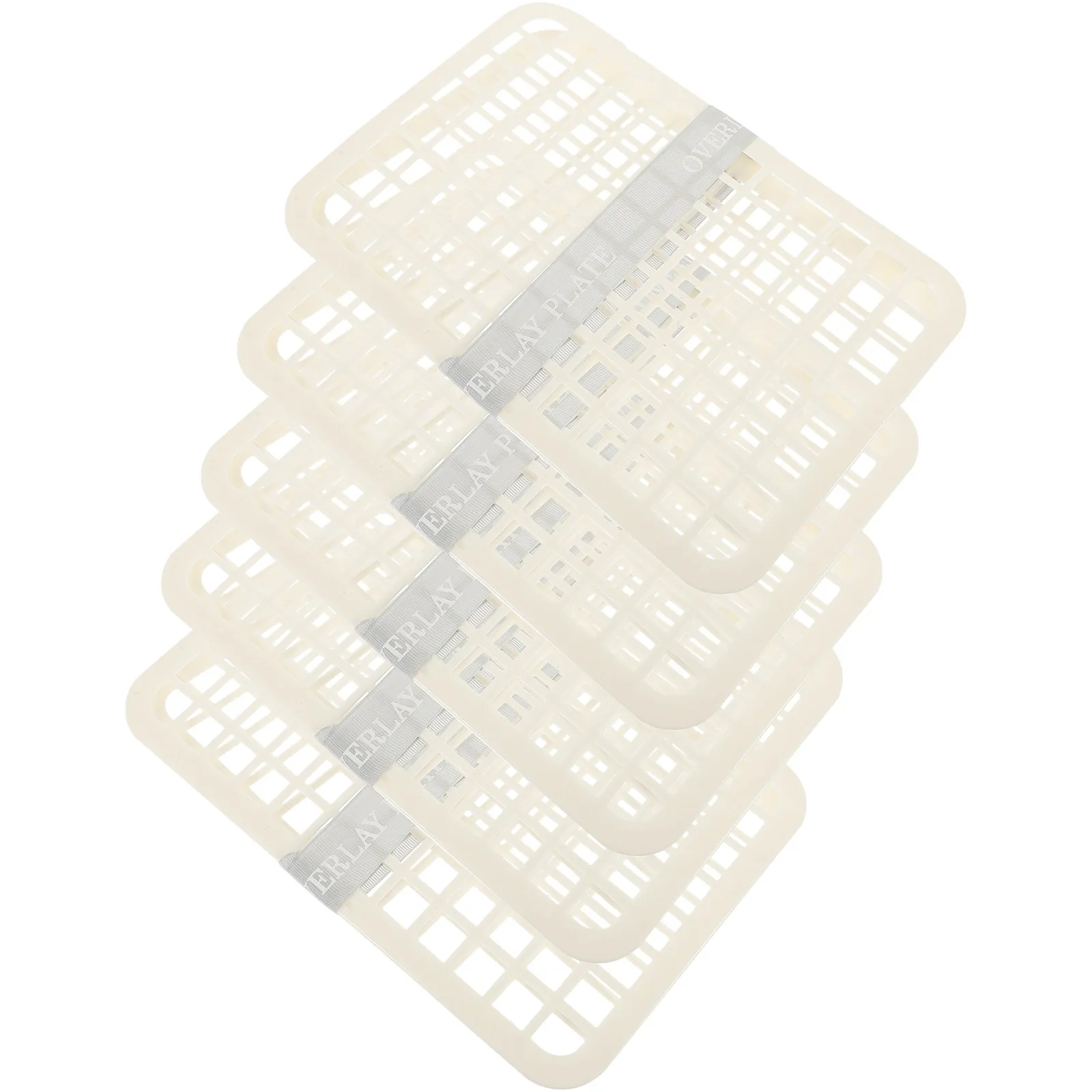 5Pcs Clothes Stacking Board PP Plastic Clothes Folding Organizer Closet Divider Sweaters Trousers Storage Solution