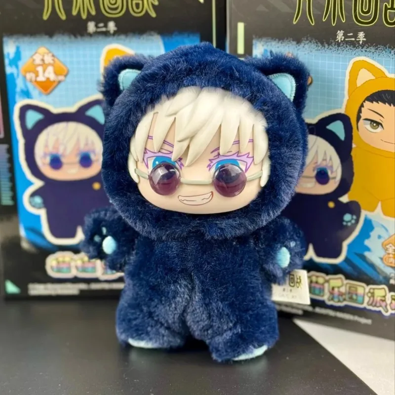 

Spot spell return to fight cat cat paradise plush doll blind box five Wu dolls figure animation periphery birthday gift