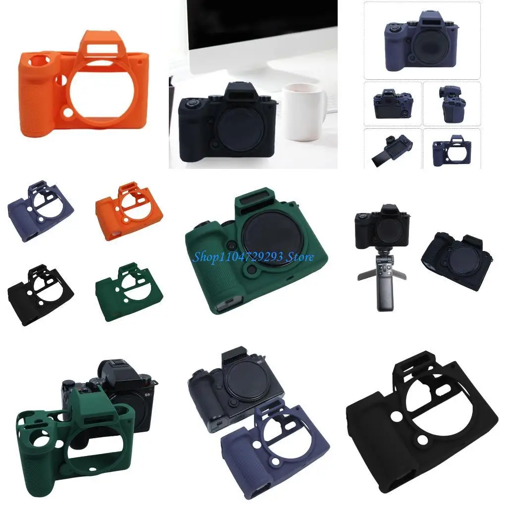 

Y2GD Silicone Case Protectors Protections Sleeve for S5-2 Camera Outer Casing Skin