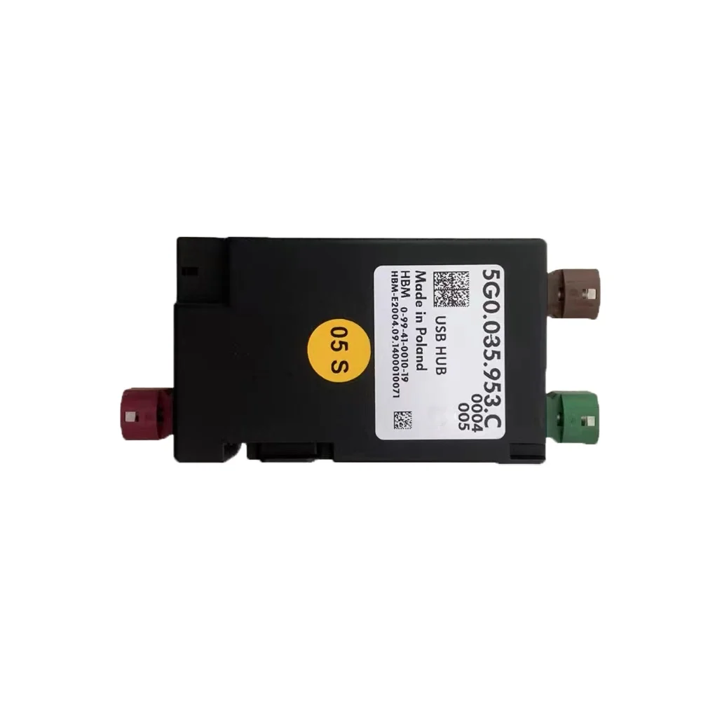 

5G0035953C Модуль USB-конвертера для задней панели, USB-хаб для Passat B8/ Variant Tiguan MK2 Touran Golf 7 CC Superb Caddy 5G0 035 953 C