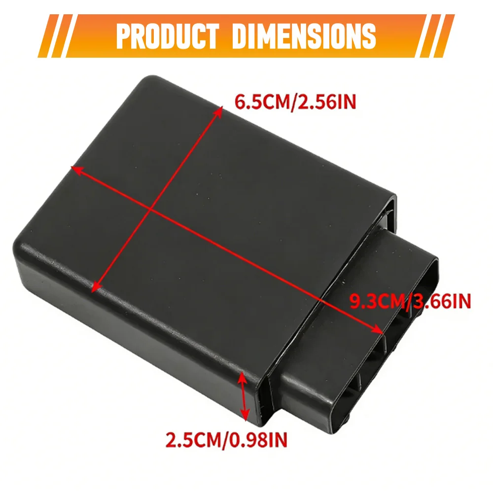 For ArcticCat 650 4x4 H1 MudPro TRV LE SE CDI Ignition Module Box 0824-038 Motorcycle Replacement Parts Plastic and Metal