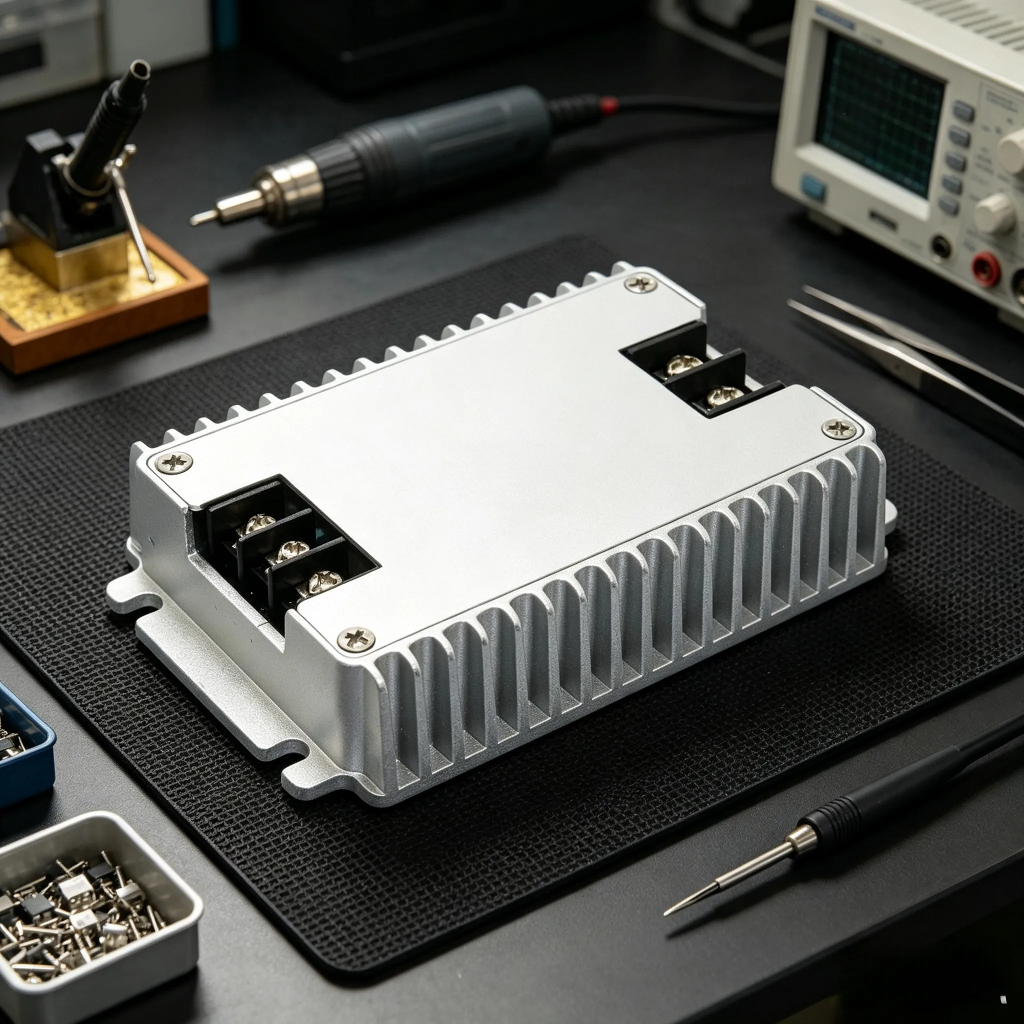 144W 24V For 6a DC-DC Converter IP65 Waterproof Enclosure Supports 9-36V Input for Automotive Marine Electrical Conversion
